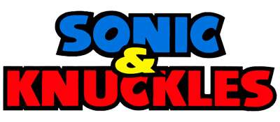 Sonic & Knuckles logo for Sega Mega Drive